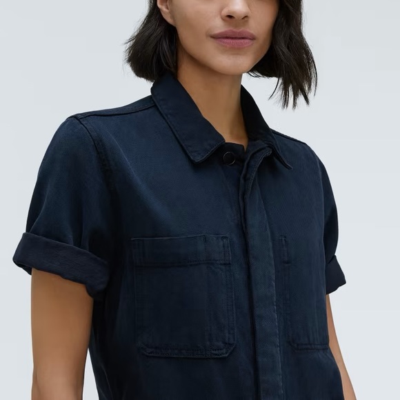 Everlane The Supersoft Jean Coverall - Picture 3 of 6
